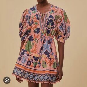 FARM Rio Seashell Mini Dress